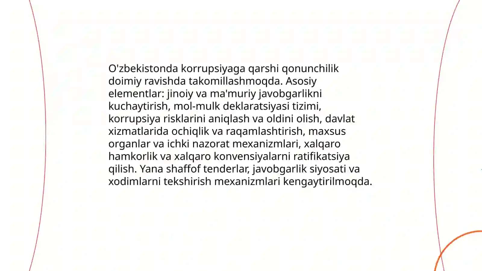 O'zbekistonda korrupsiyaga qarshi kurashish mexanizmlari 3