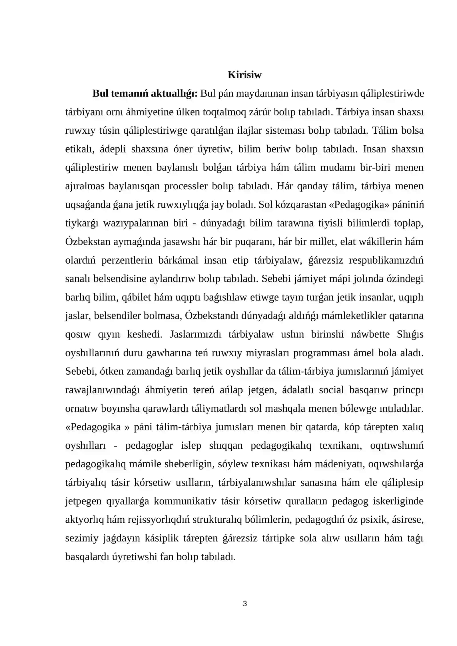 Amir Temurdıń ádep-ikramlılıq tuwralı aytılǵan úgit násiyatı 3