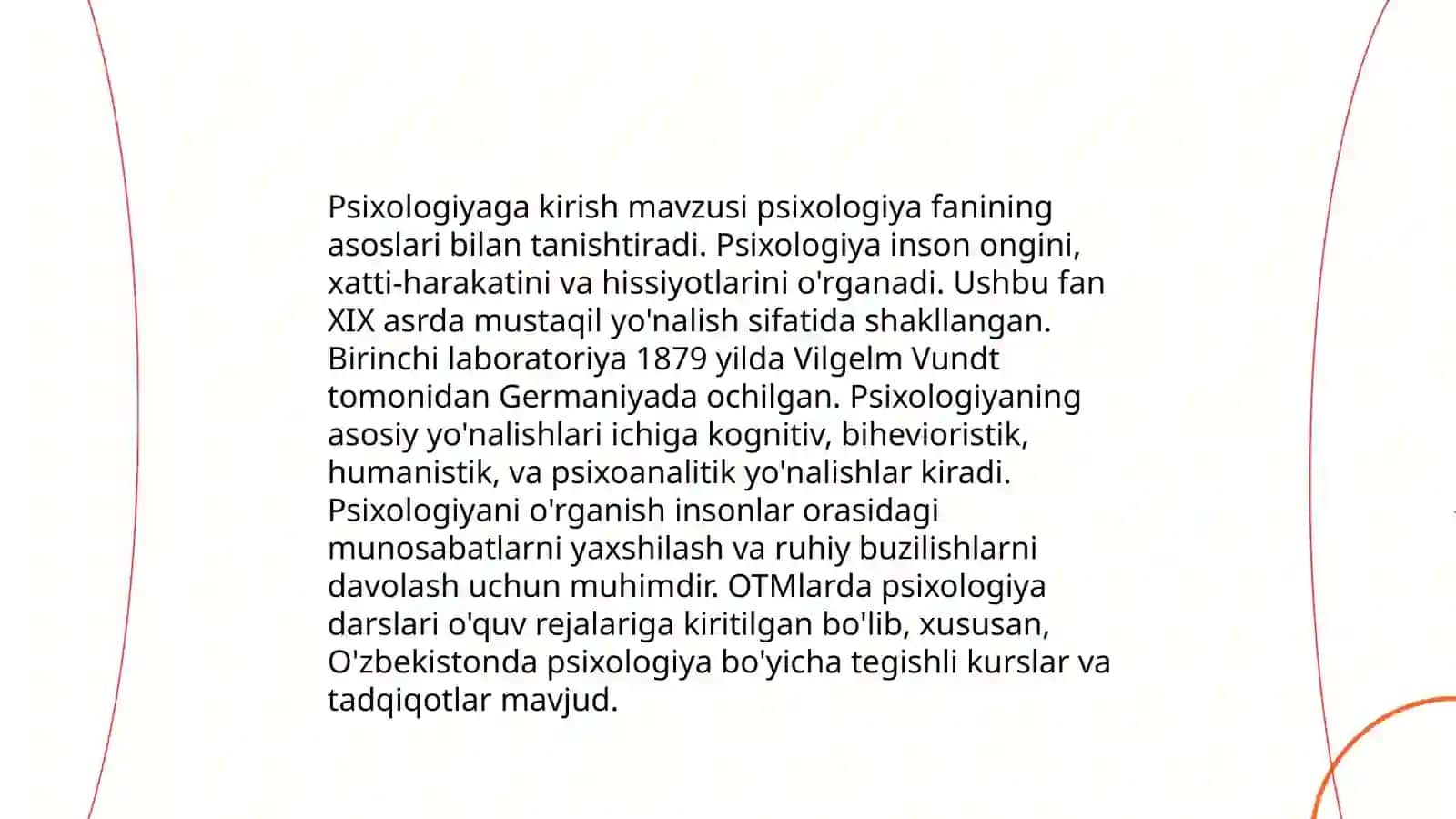 Umumiy psixologiya nazariyasi va amaliyoti fanining predmeti 3