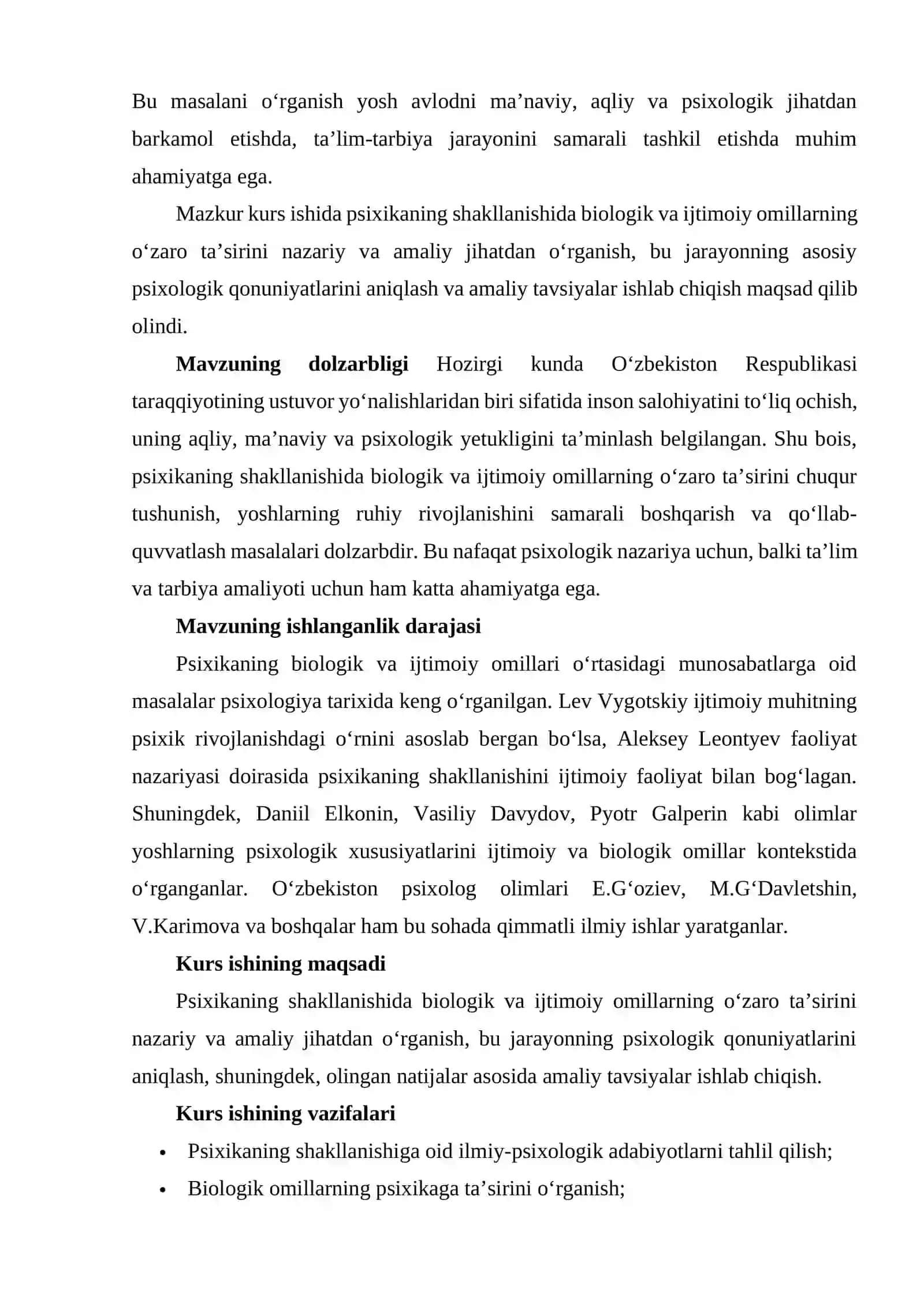 PSIXOLOG OLIMLAR TOMONIDAN PSIXIKANING SHAKLLANISHIDA BIOLOGIK VA IJTIMOIY OMILLAR TA'SIRINING OʻRGANILISHI 3