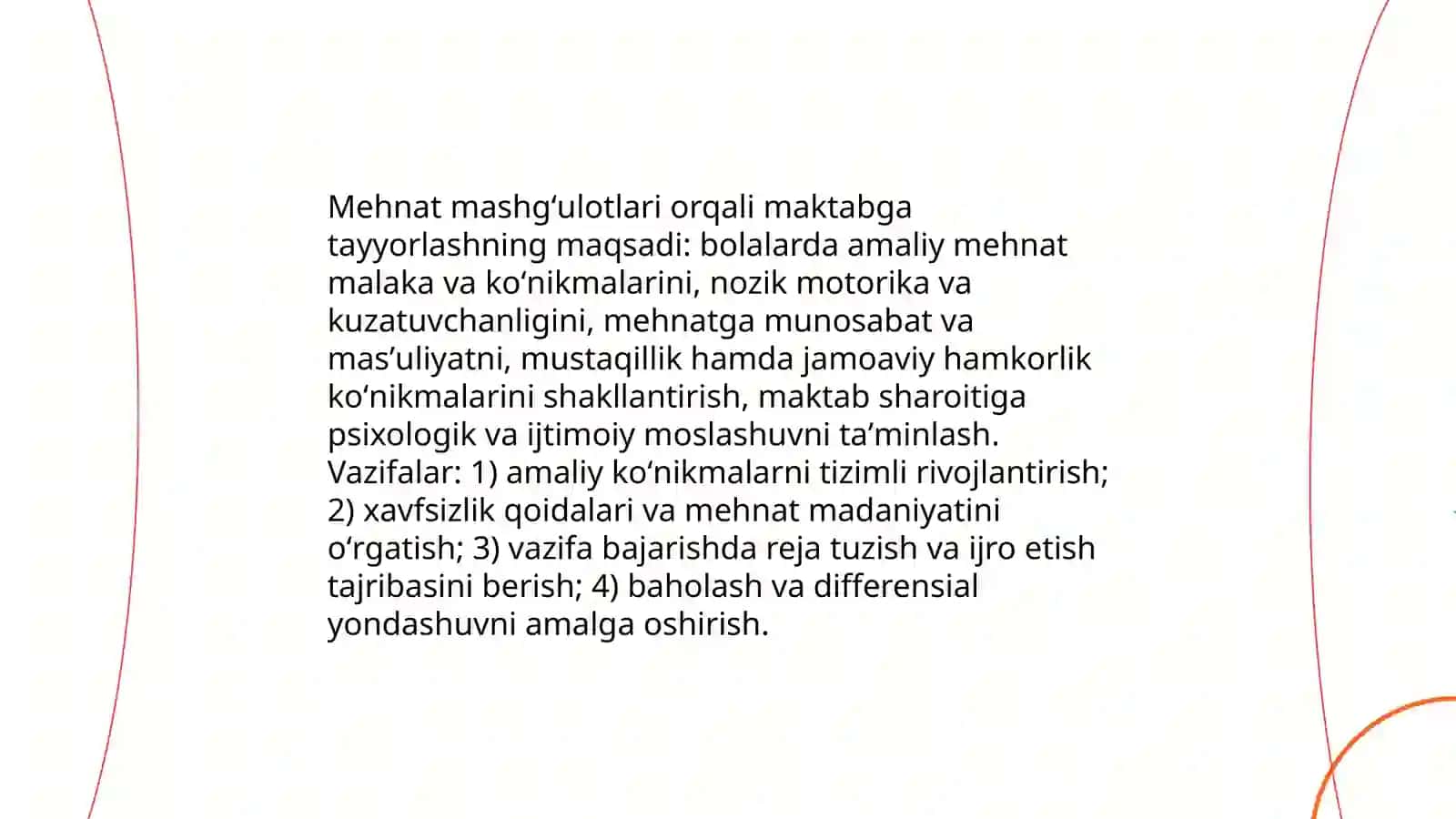 Bolalarni mehnat malaka va ko'nikmalarini shakllantirish orqali maktabga tayyorlash 3