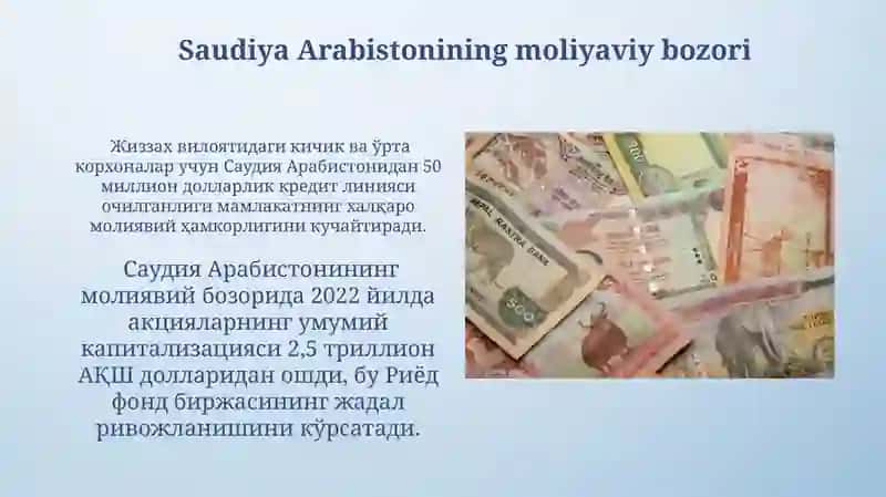 Saudiya Arabistoni valyuta tizimini tahlil qilish 3