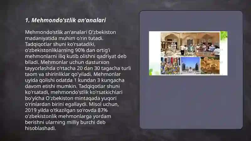 Mehmondo'stlik an'analari 3