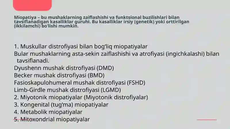 Irsiy miopatiyalar 3