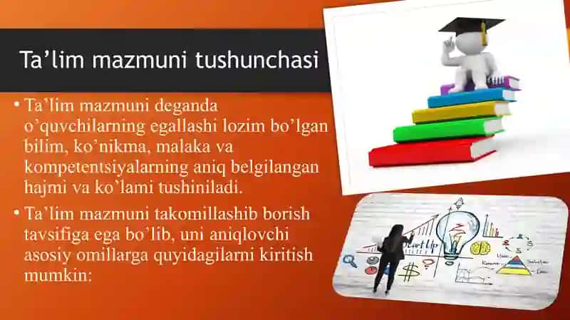 Ta'lim mazmuni 3