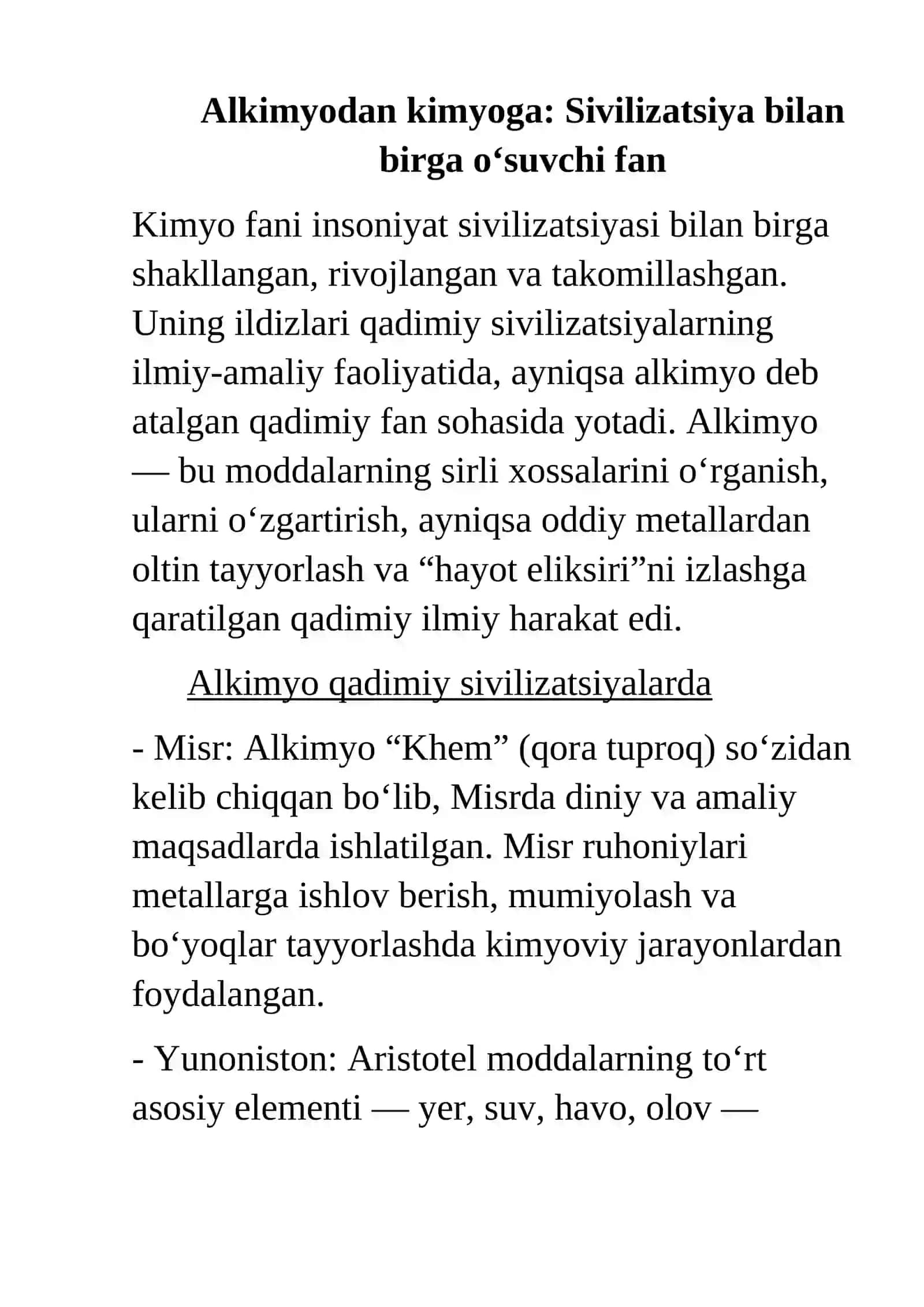 Inson sivilizatsiyasi va uning kelib chiqishi 3