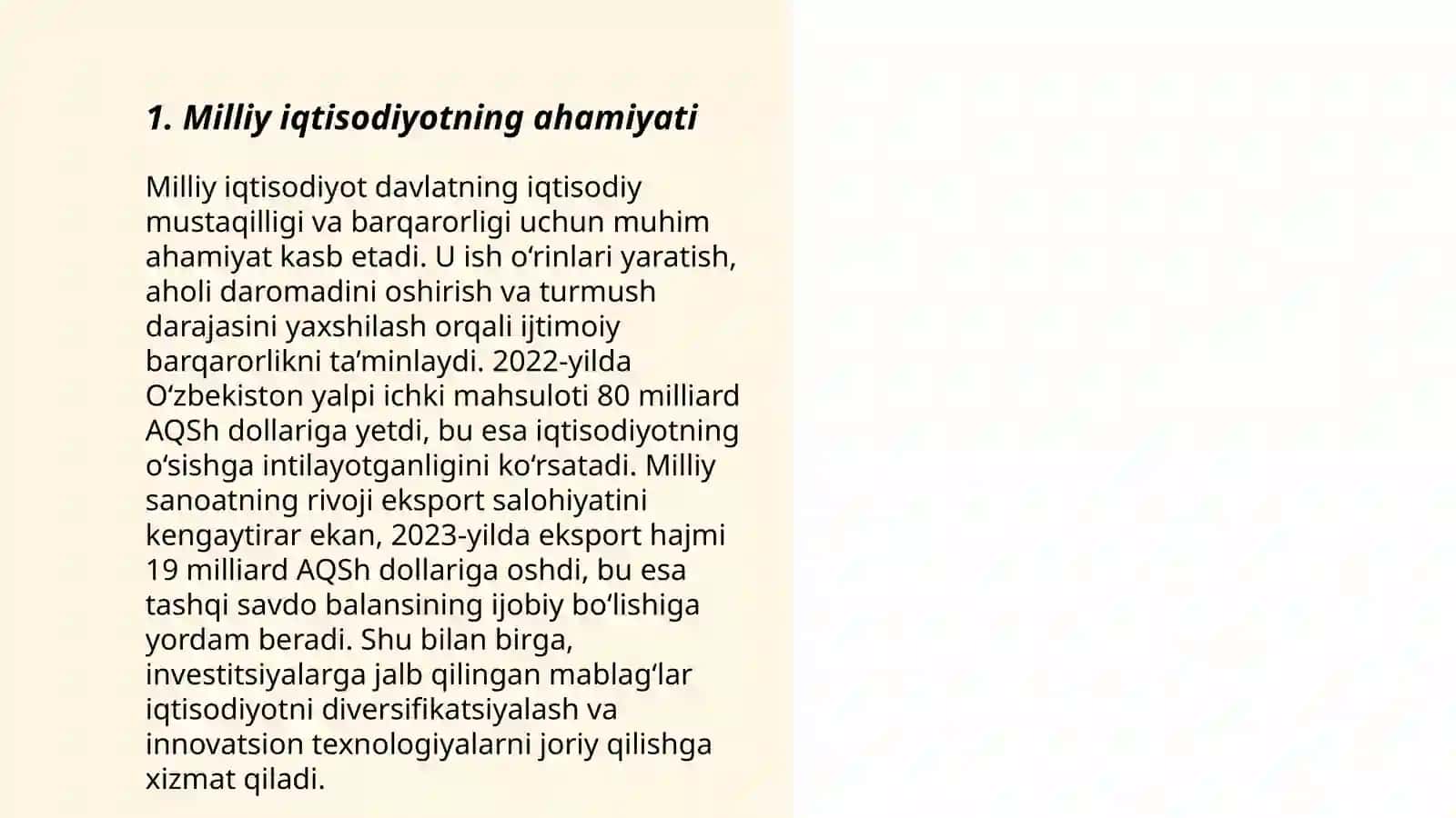MILLIY IQTISODIYOTNING QAROR TOPISHI VA UNING MAKROIQTISODIY KO'RSATKICHLARI 3