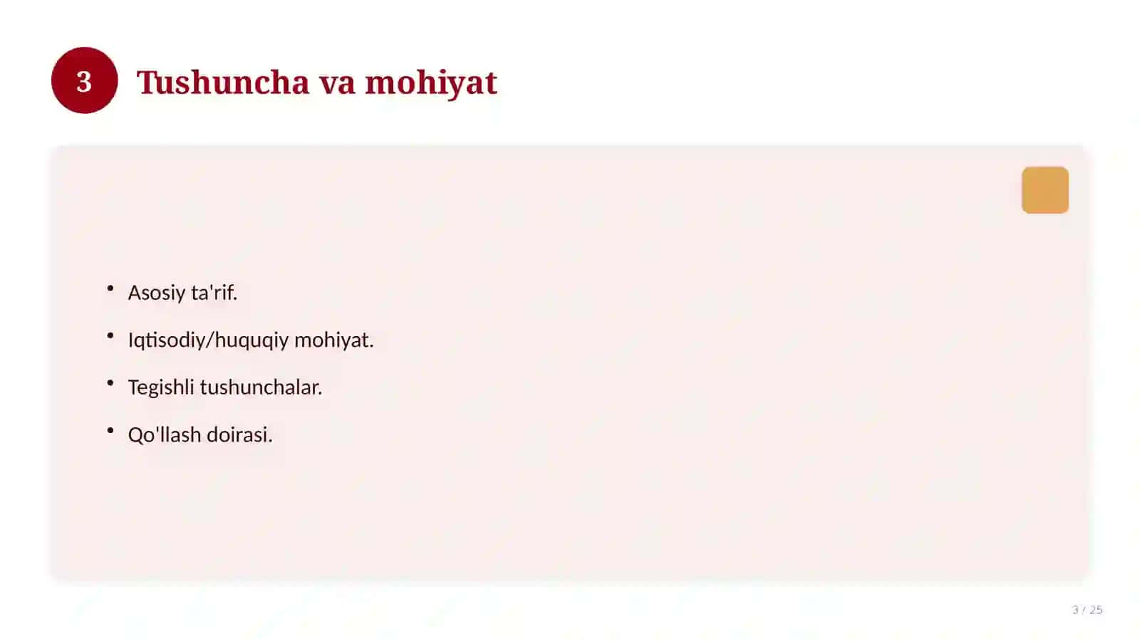 Mulk huquqlari nazariyasi 3
