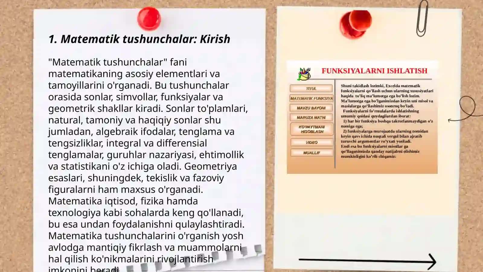 Matematik tushunchalarni shakllantirish manbalari 3
