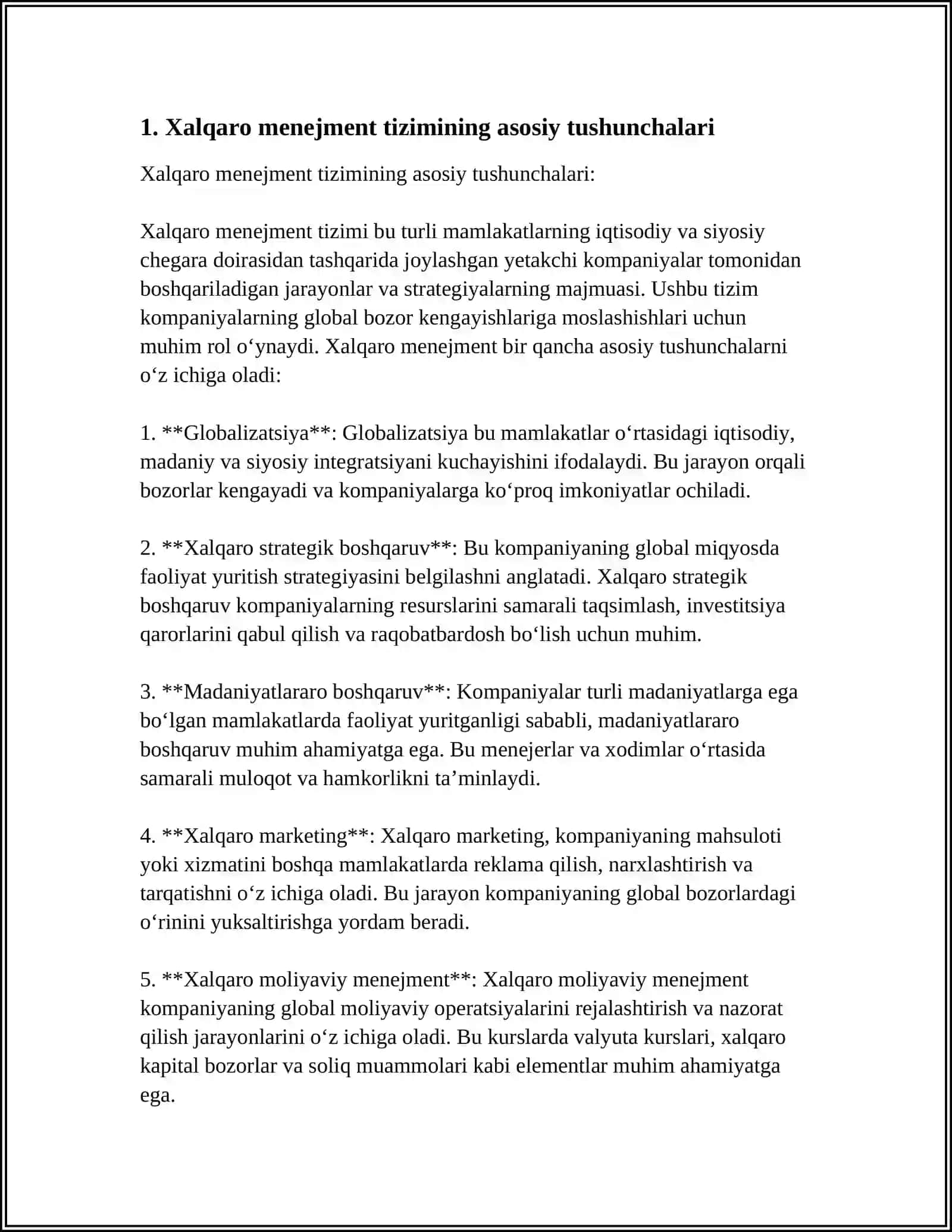 XALQARO MENEJMENT TIZIMIDA STRATEGIK ALYANSLARNI BOSHQARISH JARAYONI 3