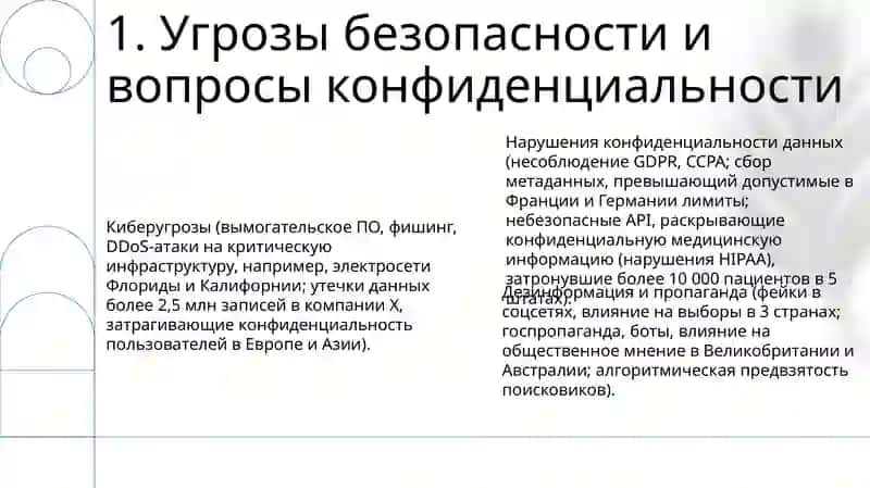 Проблемы информационной среды 3