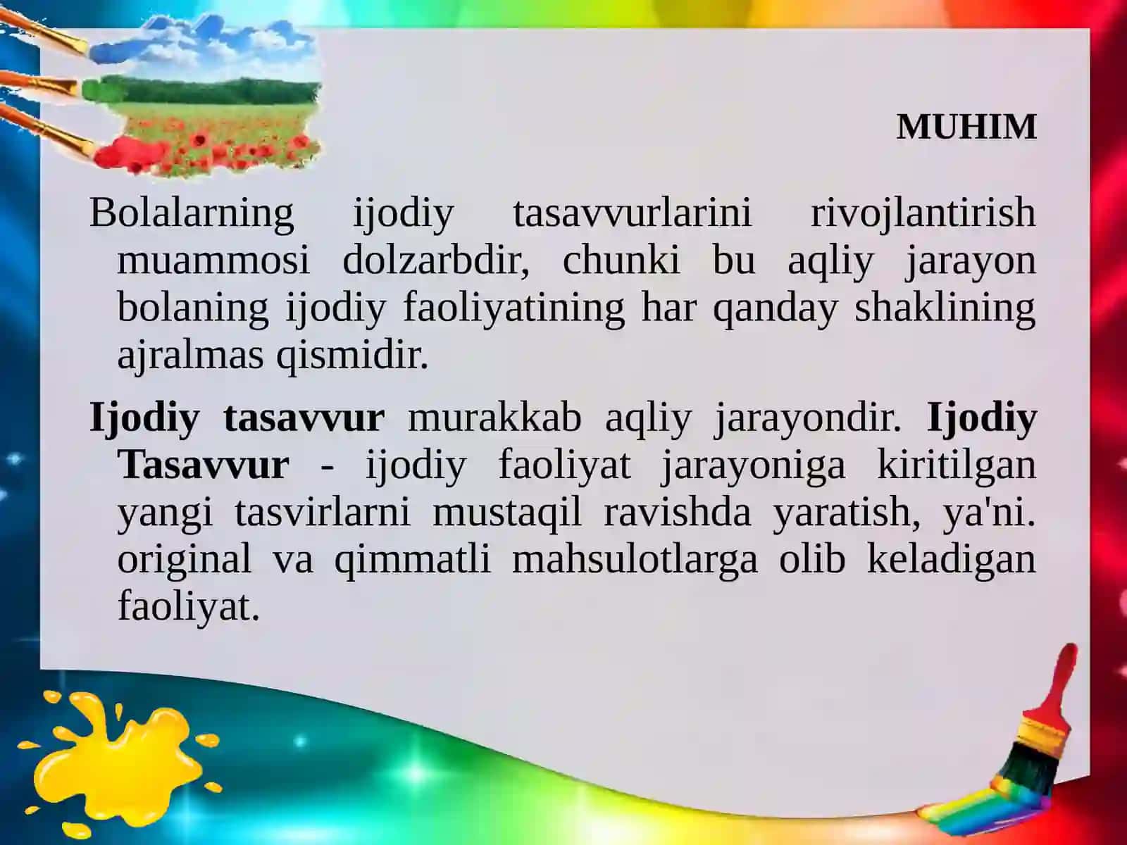 Ijodiy Tasavvur 3
