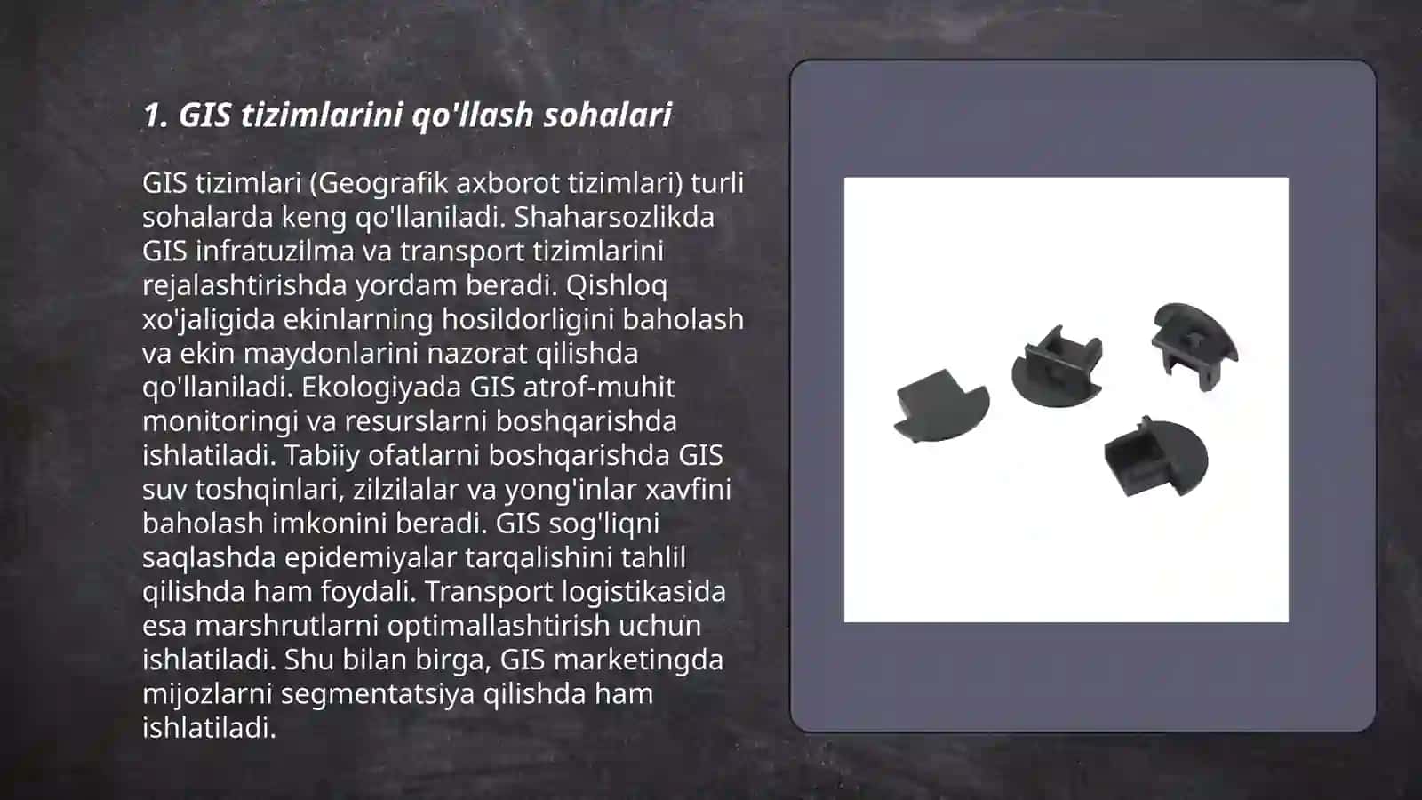 GIS yoki GAT tushunchasiga tarif 3