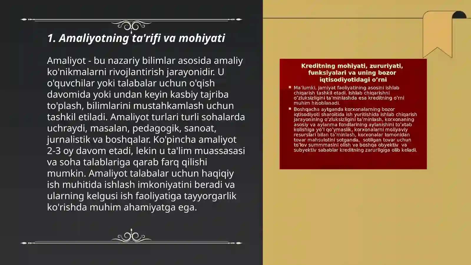 Amaliyot va uning mohiyati, mazmuni va xususiyatlari 3