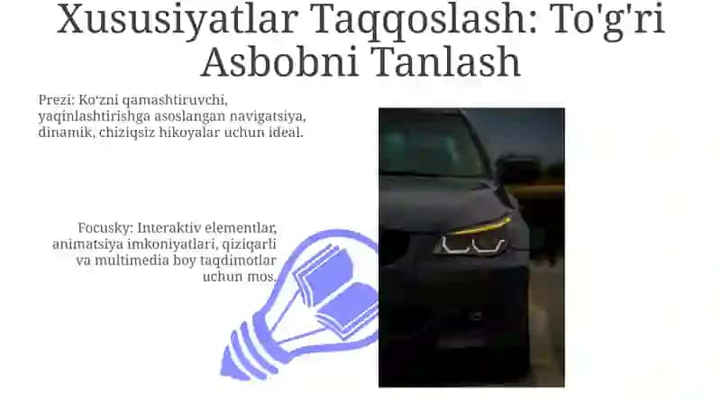 Power Point, Prezi, Focusky mavzusuda kollokvium 3