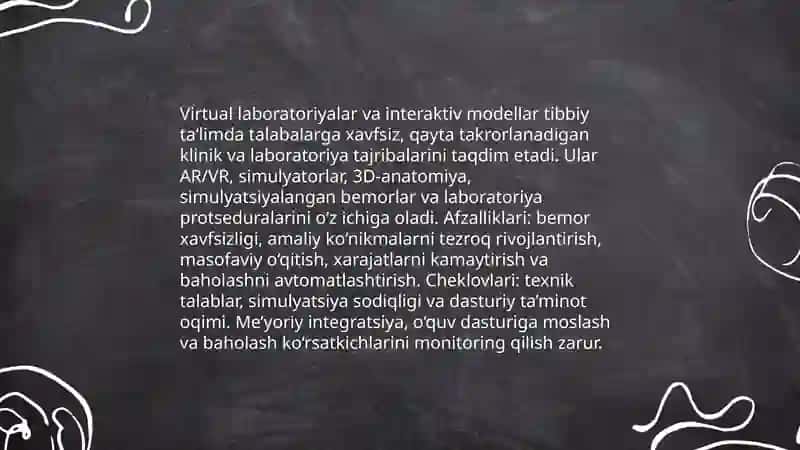 Tibbiy ta‘limda axborot texnologiyalardan foydalanish 3