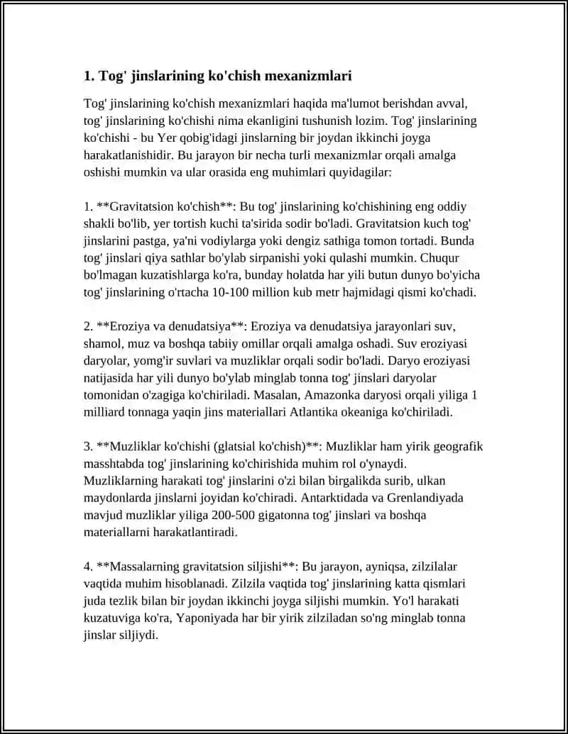 TEMIR YO‘LLARNI TOGLARDAGI KOCHKILAR, TOG JINSLAR VA SUV TOSHQINLARIDAN HIMOYA QILISH 3