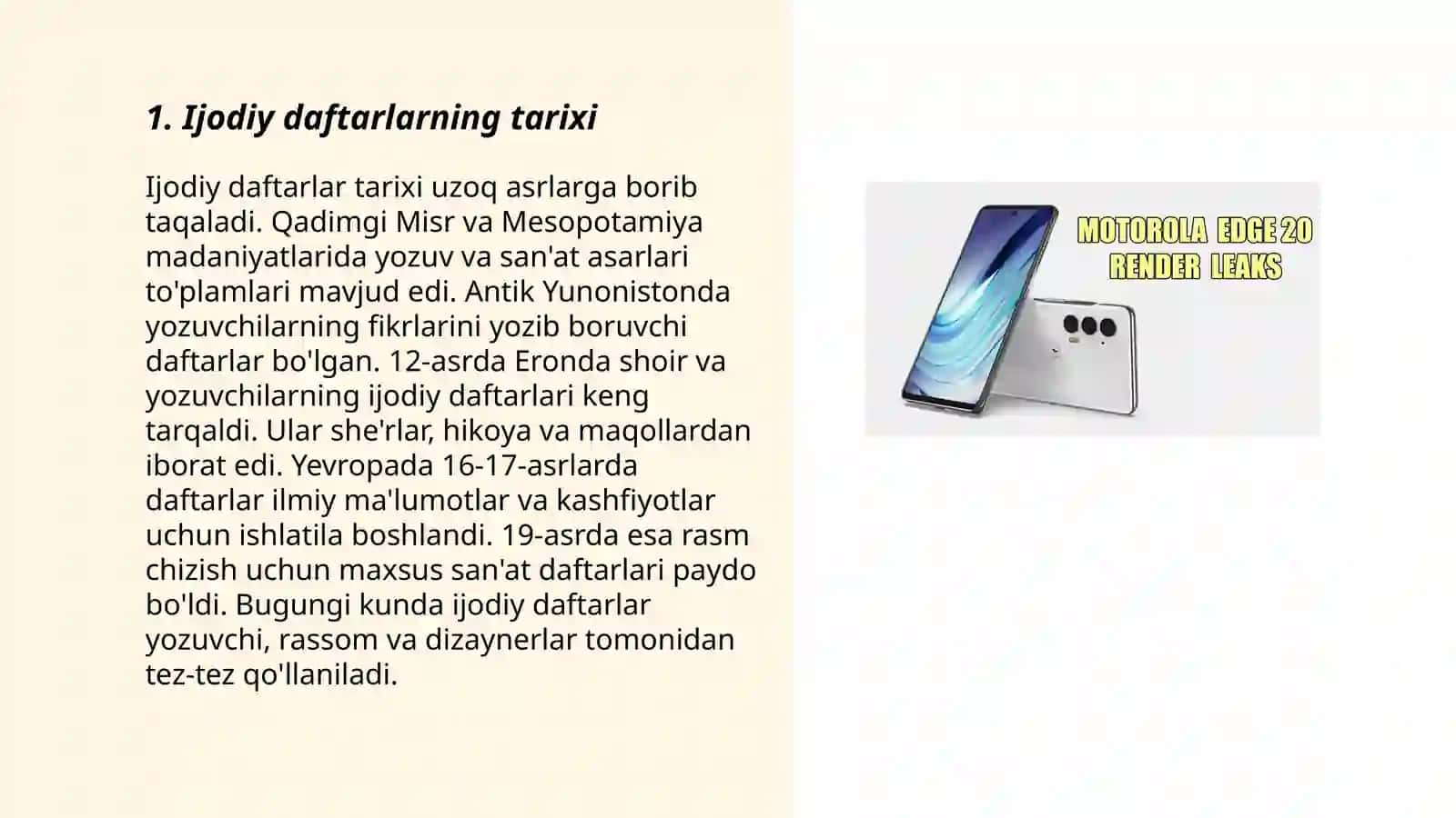 Kuzatish ijodiy daftarlarni yuritishning xususiyatlari 3