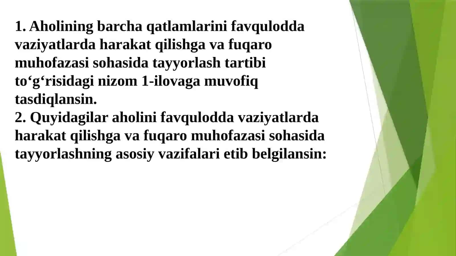 Favqulotda vaziyatlarga ma'naviy-ruxiy tayyorlargik 3