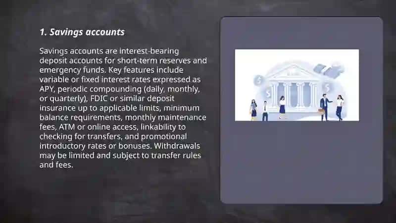 Savings accounts 3