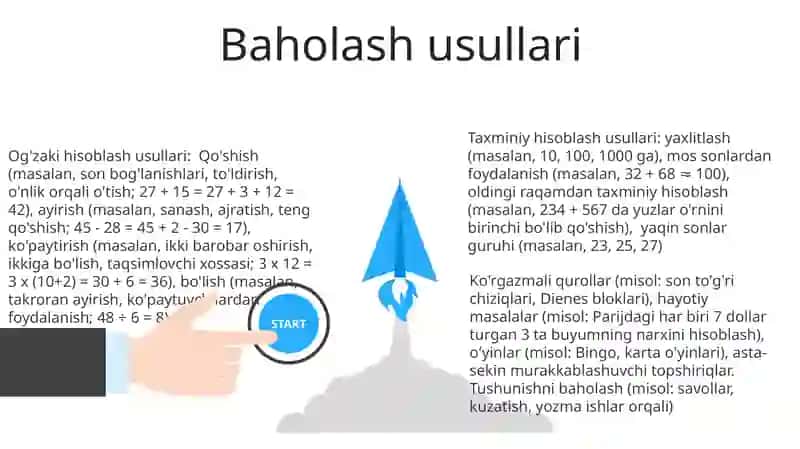 Og'zaki hisob usullarini o'rgatish 3