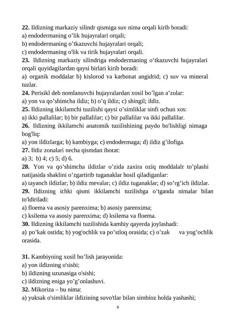 VEGETATIV VA GENERATIV A’ZOLARNING MORFOLOGIYASI 3