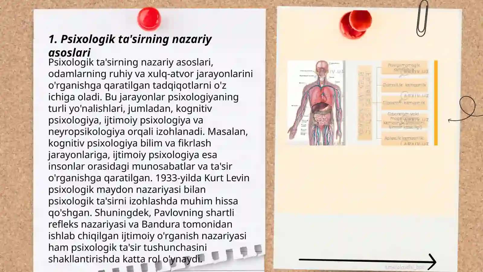 Psixologik ta'sirda turli yõnalishlarning ta'siri 3