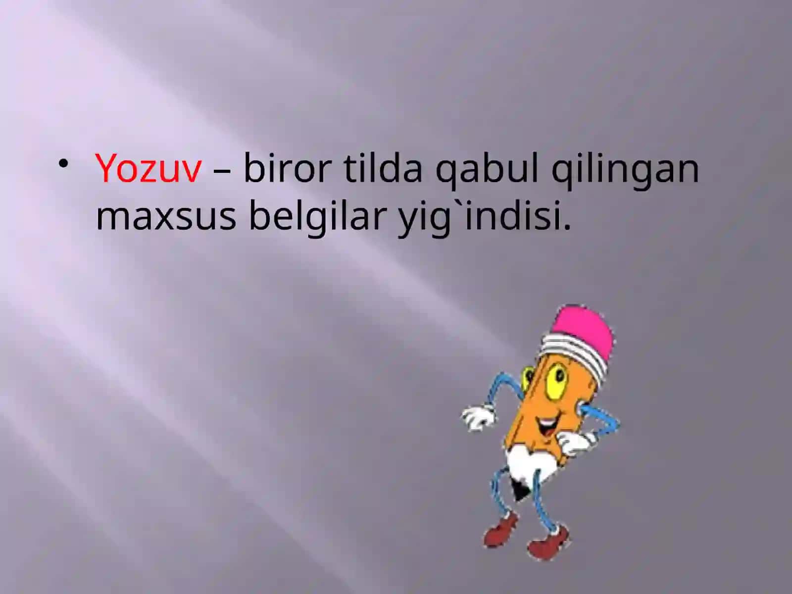 Yozuvlar tarixi va yozuv qurollari 3