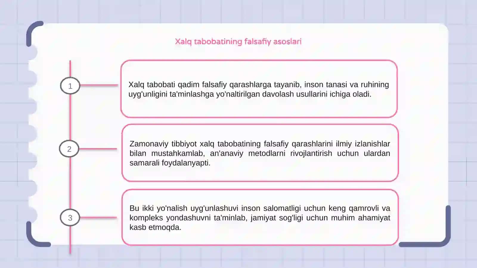 Xalq tabobatidagi falsafiy taʼlimotlar va ularning zamonaviy tibbiyot o'rni 3