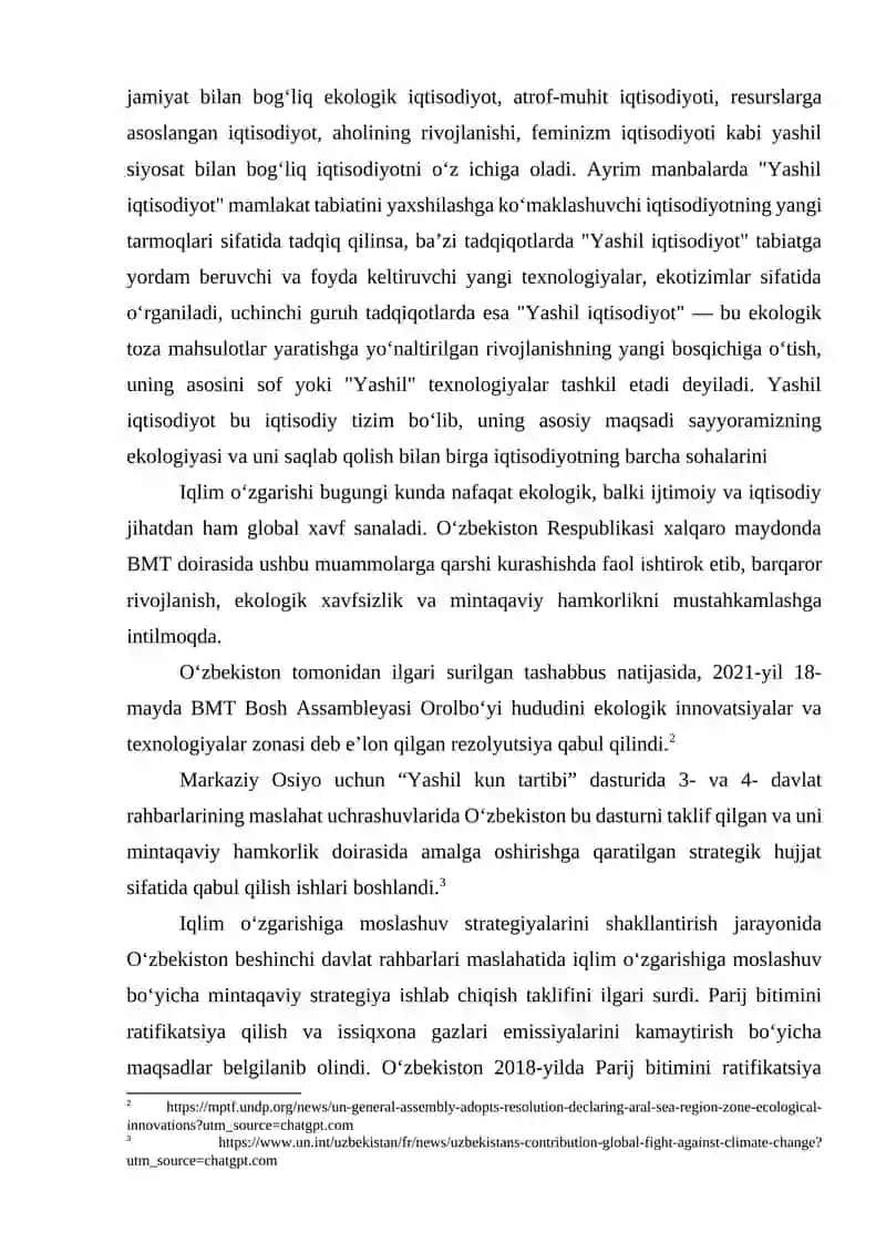 Barqaror Rivojlanish Maqsadlari (SDG) Erishishda Iqtisodiy Islohotlarning Ahamiyati 3