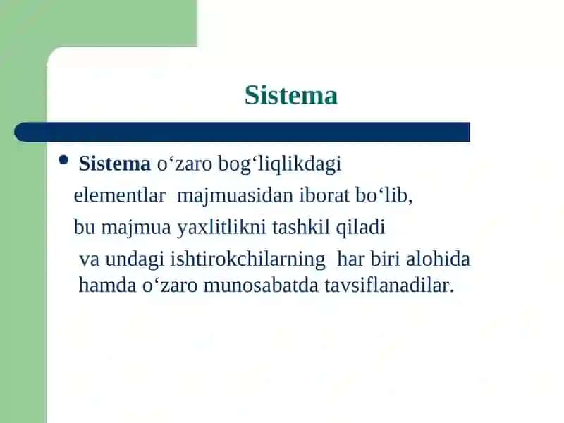TIL SISTЕMАSI VА STRUKTURАSITUSHUNCHASI 3