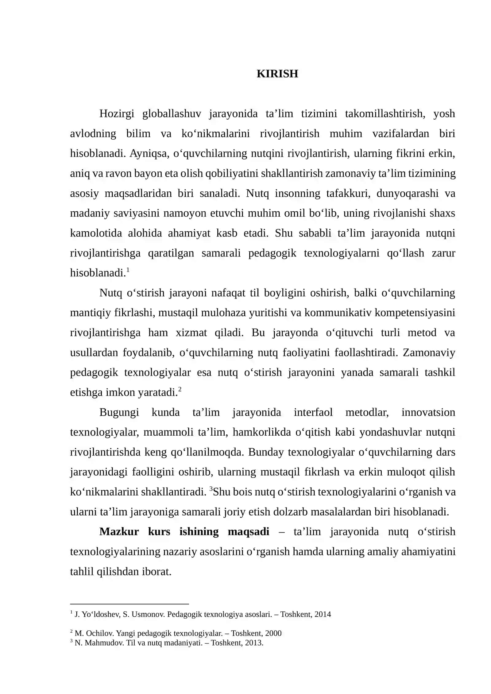 Nutq óstirish texnologiyalari 3