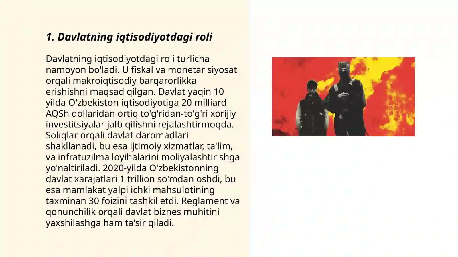 Davlatning iqtisodiyotdagi roli 3