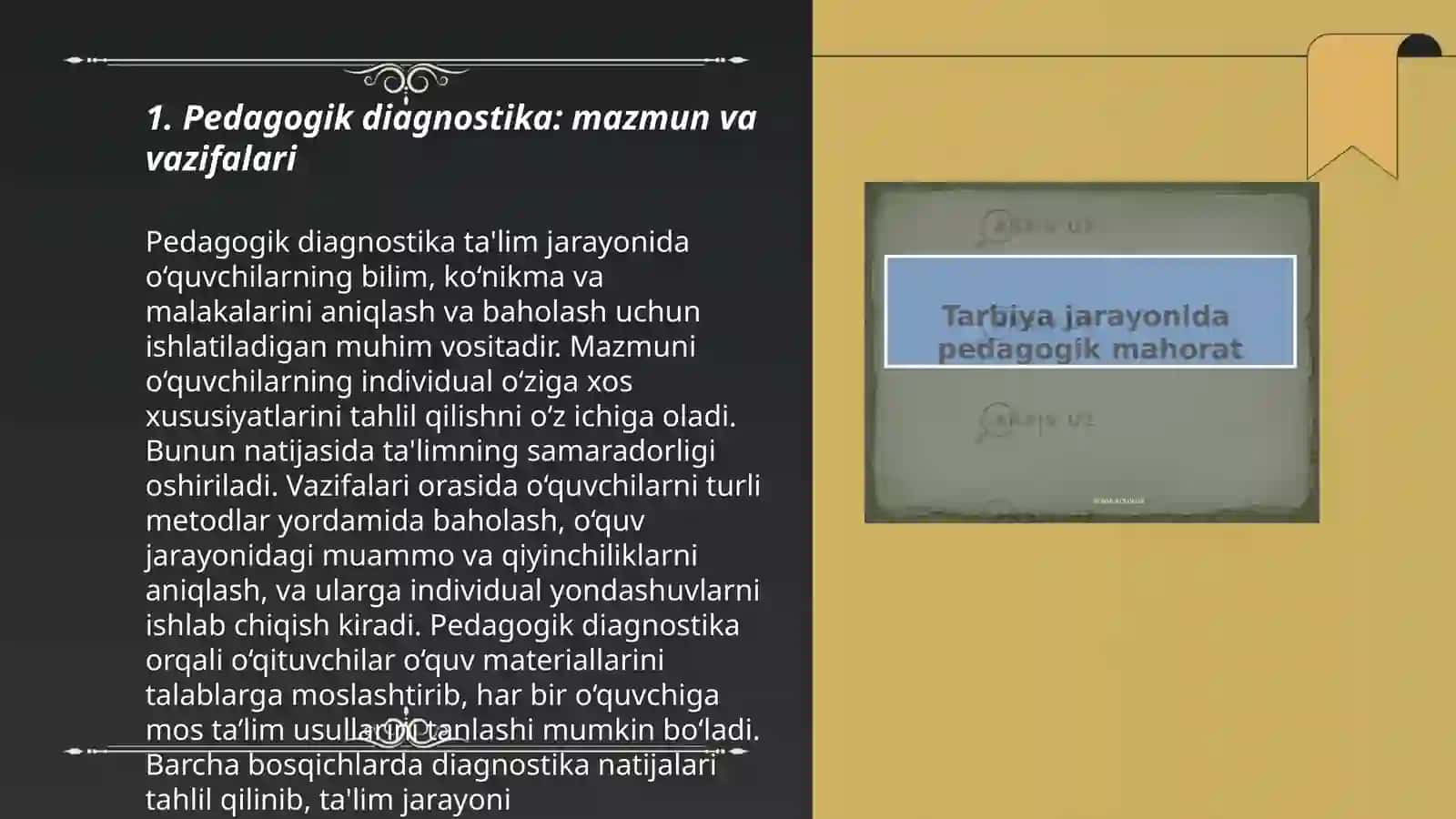 TA’LIM - TARBIYA JARAYONIDA PEDAGOGIK DIAGNOSTIKA VA PEDAGOGIK KORREKSIYA 3