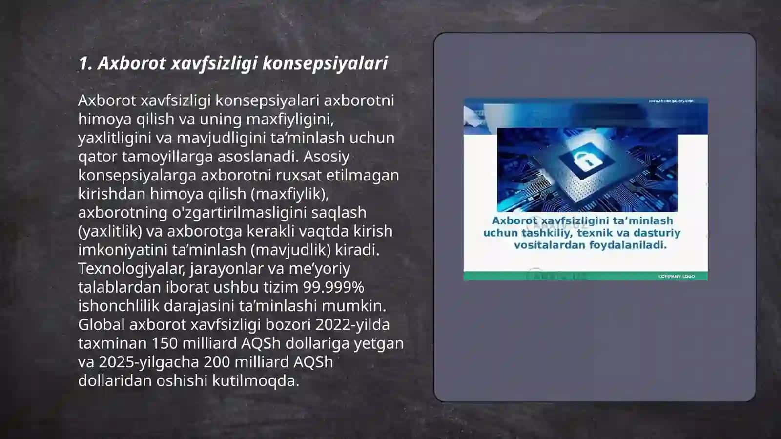 Axborot xavfsizligini taminlashning g'oyaviy-nazariy asoslari 3