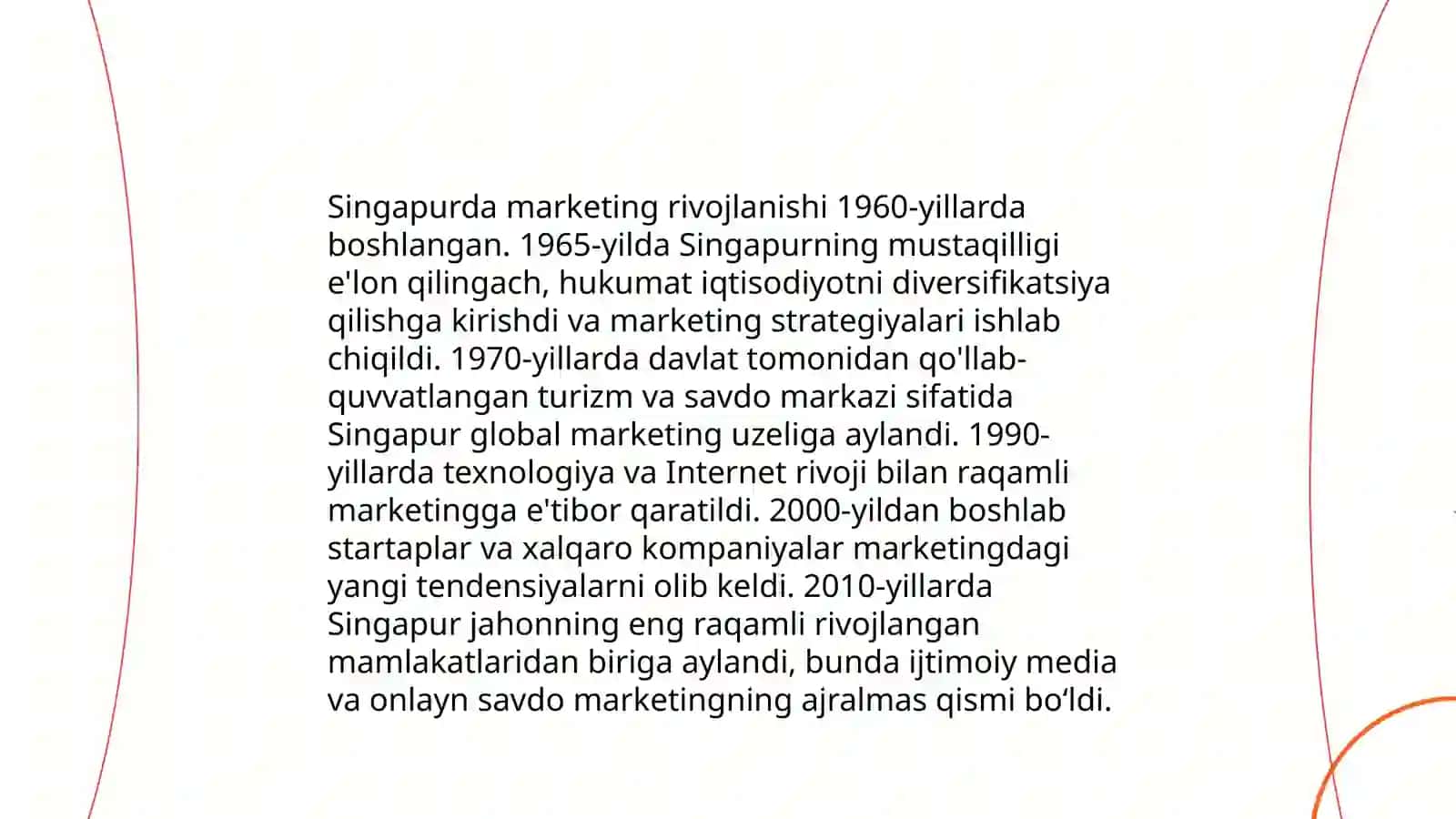 Singapur davlatida marketing shakllanishi va mohiyati 3