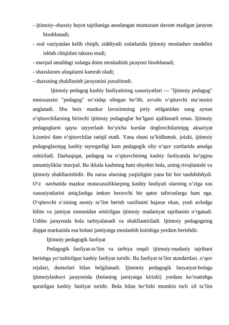 Ijtimoiy pedagog va uning kasbiy sifati 3