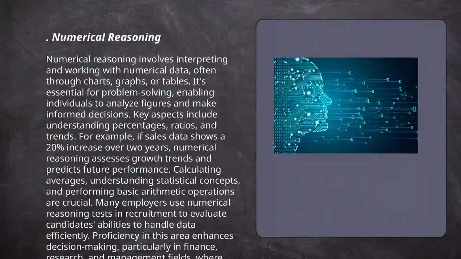 Numerical Reasoning 3