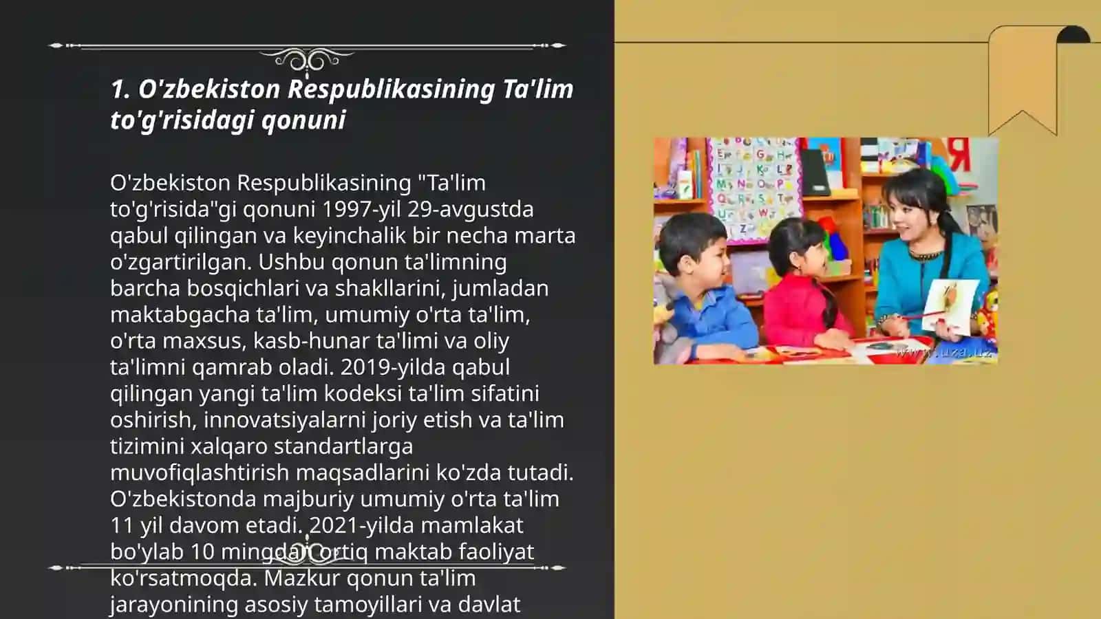 Nogiron bolalar uchun maktabgacha ta’limning meyoriy huquqiy asoslari 3