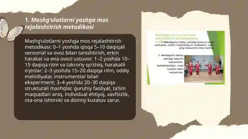 Boshlang‘ich musiqa faoliyatlarining turlarini boshqarish metodikasi 3