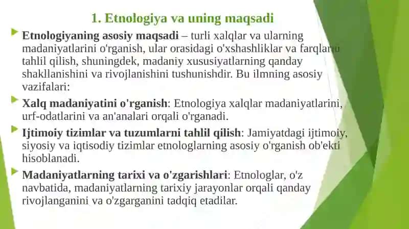 ETNOLOGIYAGA KIRISH VA TARIXI 3
