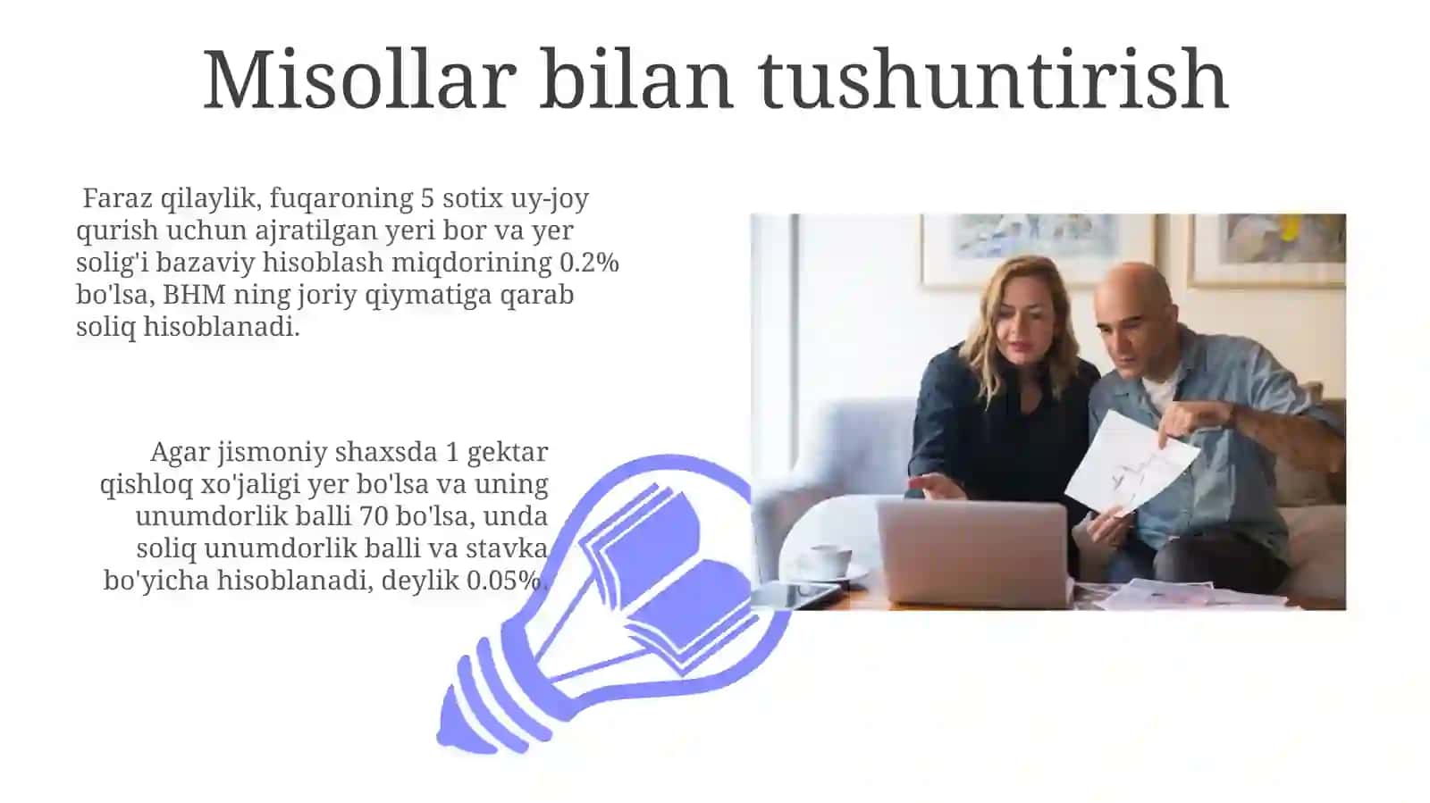Jismoniy shaxslar uchun yer solig'ini hisoblash 3