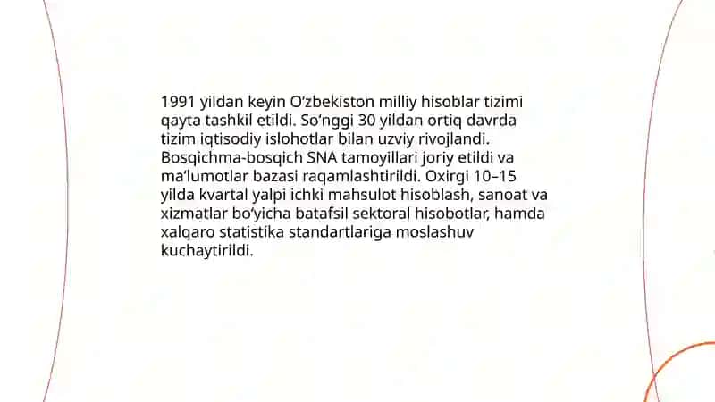 Oʻzbekiston milliy hisoblar tizimi holati va istiqbollari 3