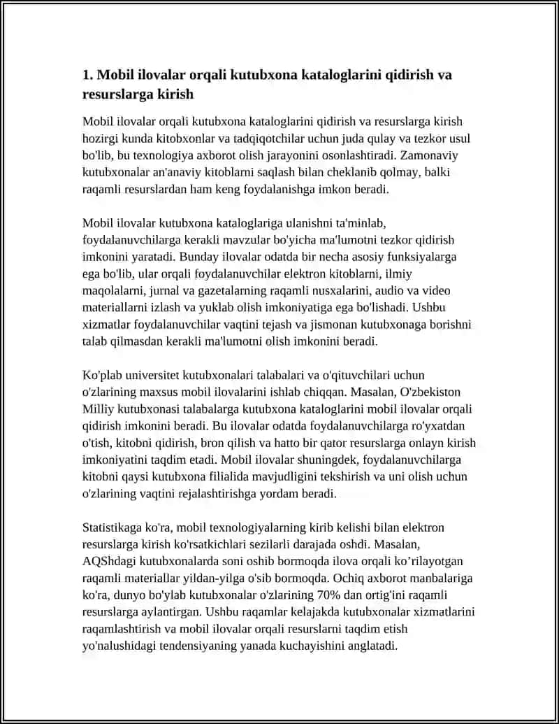 MOBIL ILOVALARNI KUTUBXONALARDA QO‘LLASH 3