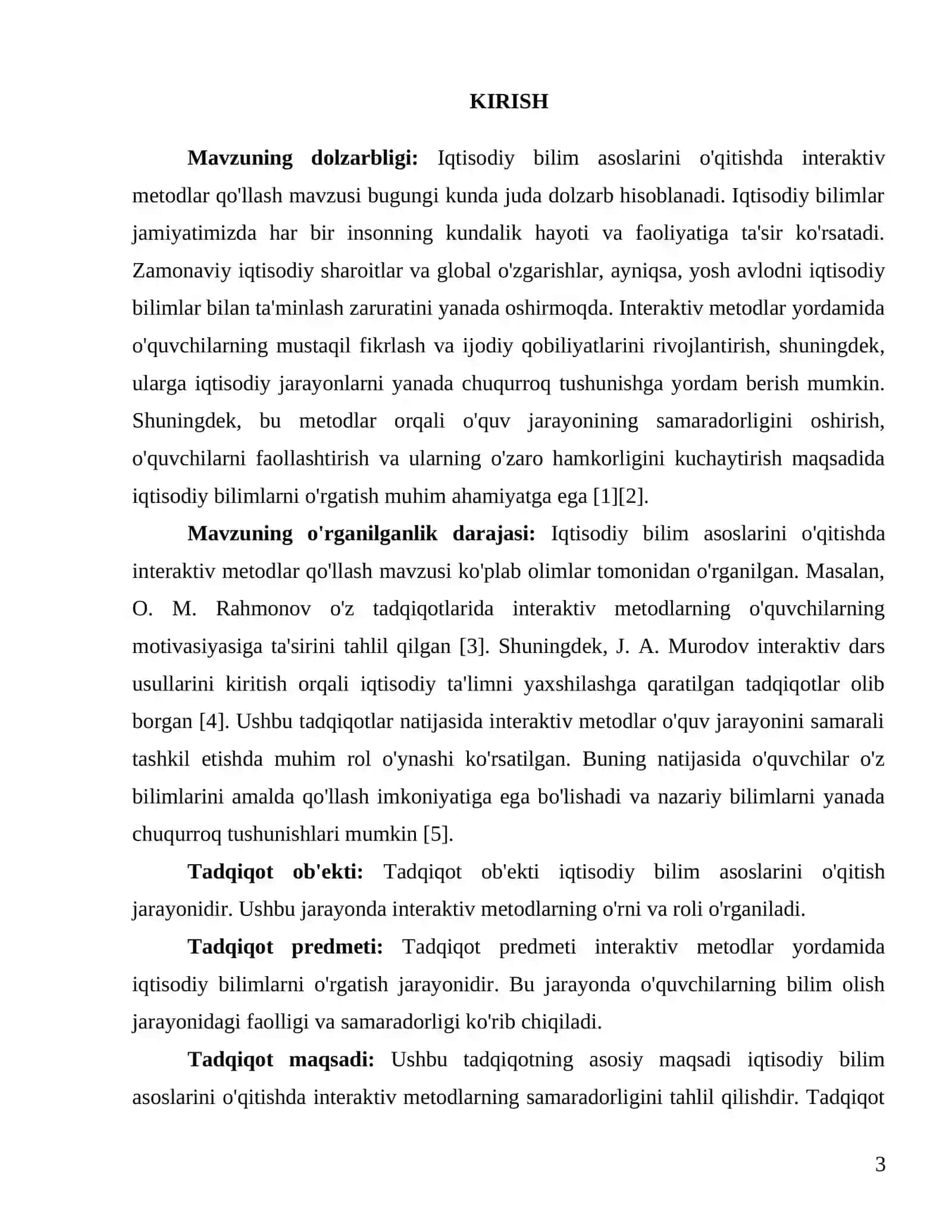 Iqtisodiy bilim asoslarini o‘qitishda interaktiv metodlar qo‘llash 3