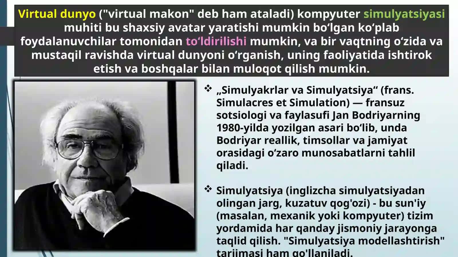 VIRTUAL OLAM JOZIBADORLIGIGA QARAMLIK VA UNING OQIBATLARI 3