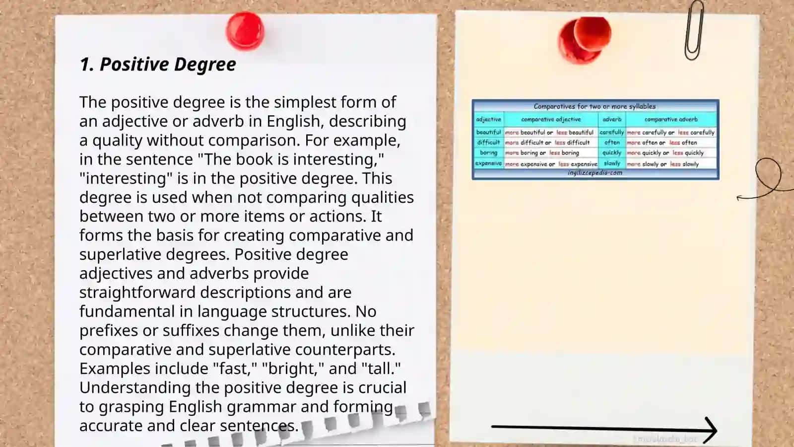 Degrees of adjeective.Adverb 3