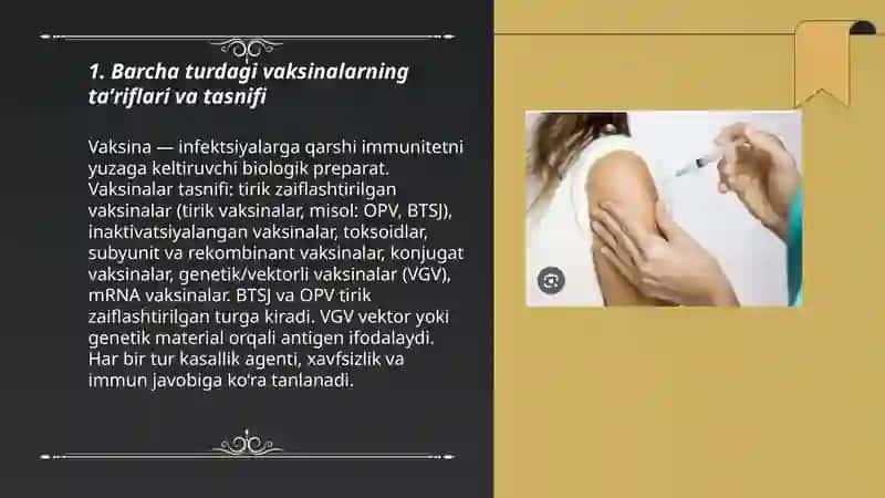 Barcha turdagi vaksinalar 3