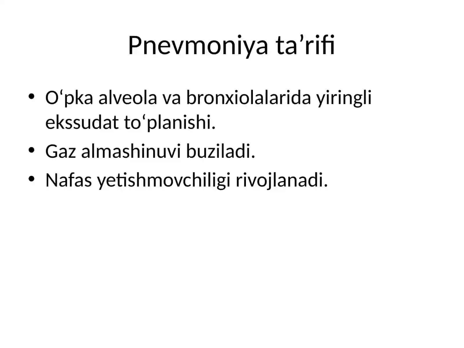 Zotiljam (Pnevmoniya) kasalligi 3