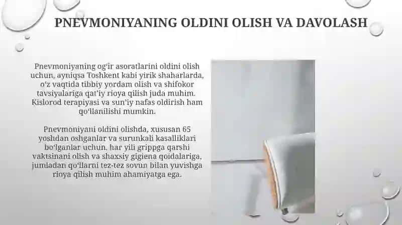 Oʻtkir respirator virusli infeksiyonlar va grippning zamonaviy davolash usullari 3